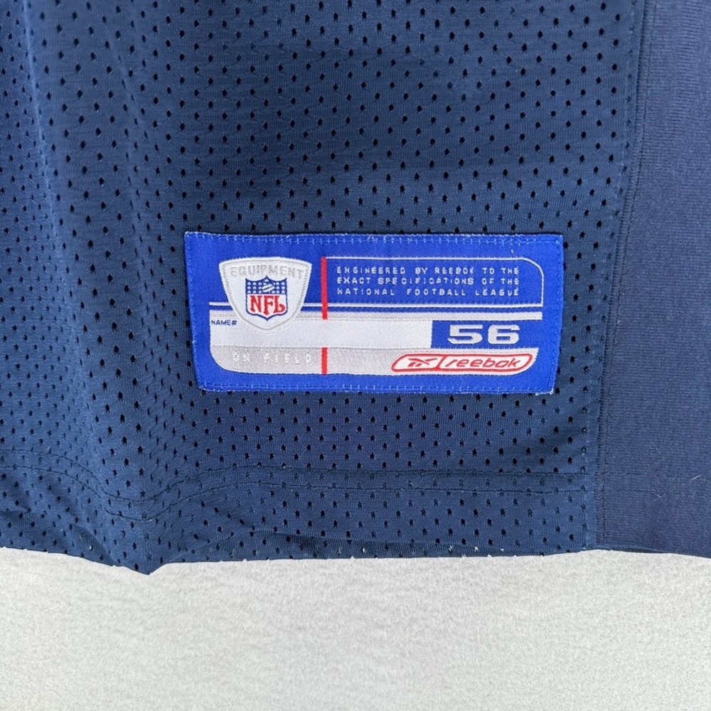 Y2K Houston Texans David Carr Reebok On Field Jersey Navy Blue SZ 56 3XL VTG - Picture 9 of 10